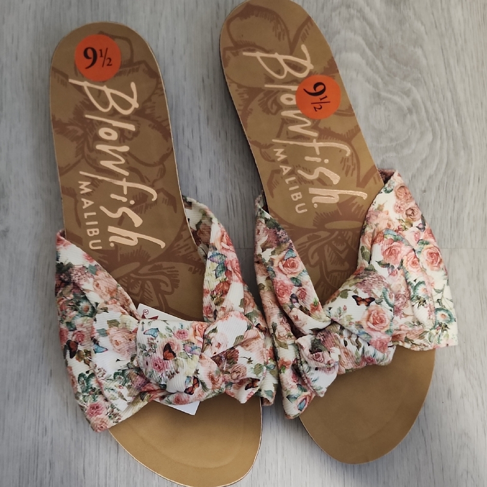 Blowfish Women's Floral Print Sandals